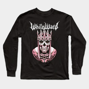 White Ward Black metal Long Sleeve T-Shirt